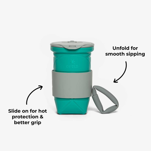 Cup Accessories (Sleeve + Foldable Straw)