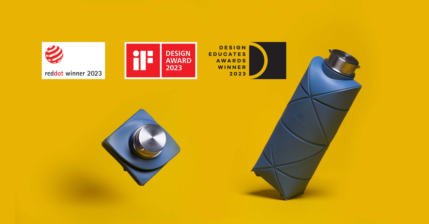 Award Winning Rcognitions by Red Dot Design Award, IF Design Award, Design Educates Award