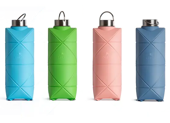 Meet DiFOLD Origami Bottle! PLANT-Based. Foldable. Sturdy.